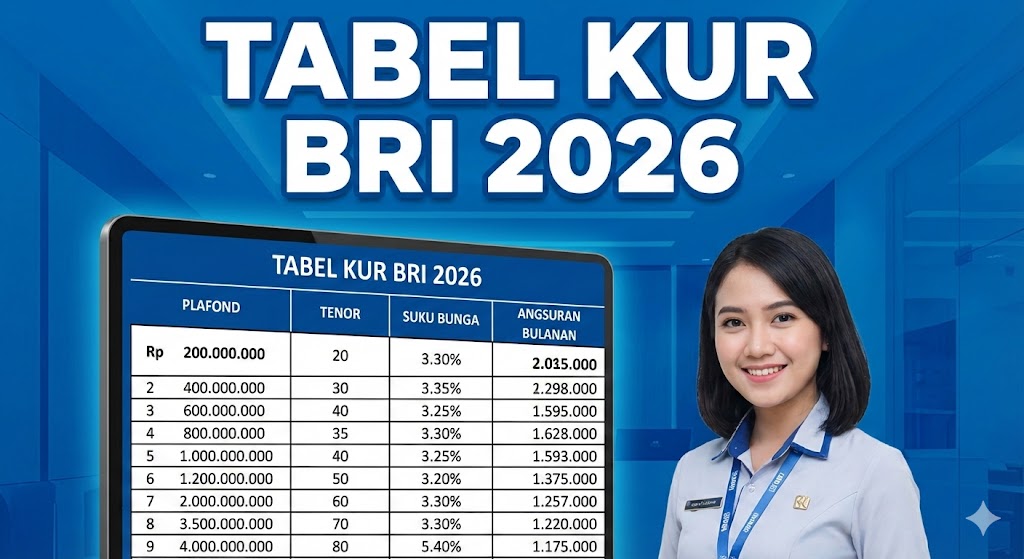 KUR BRI 2026 Jadi Angin Segar bagi UMKM, Cicilan Ringan Mulai Rp800 Ribuan