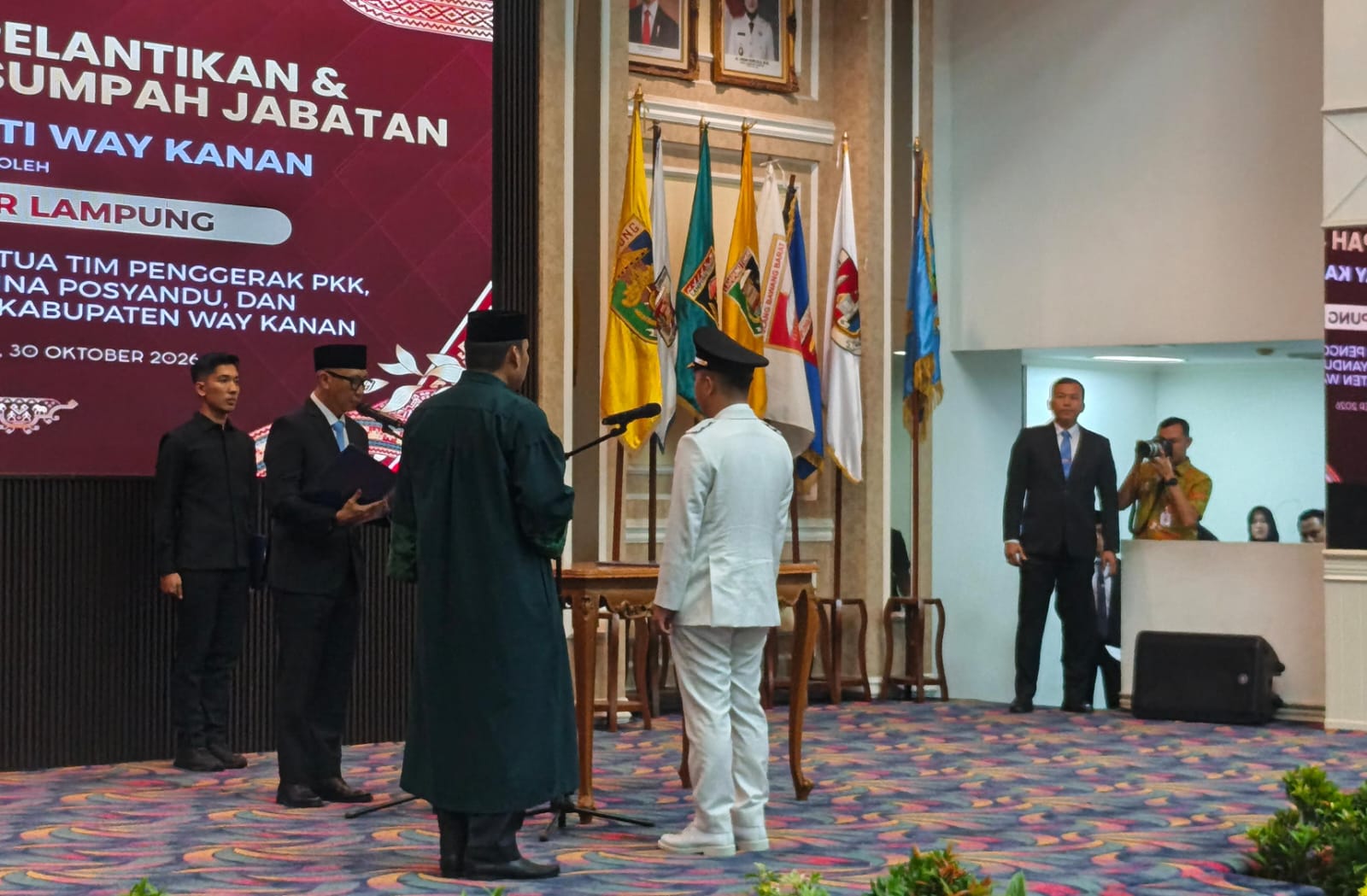 Galang Putra Rahman Resmi Dilantik, Ini Target dan Pesan Gubernur Lampung