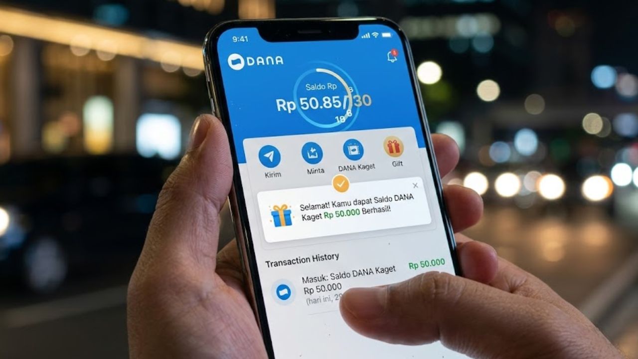 Panduan Resmi Dapat Saldo DANA Rp114 Ribu yang Langsung Cair