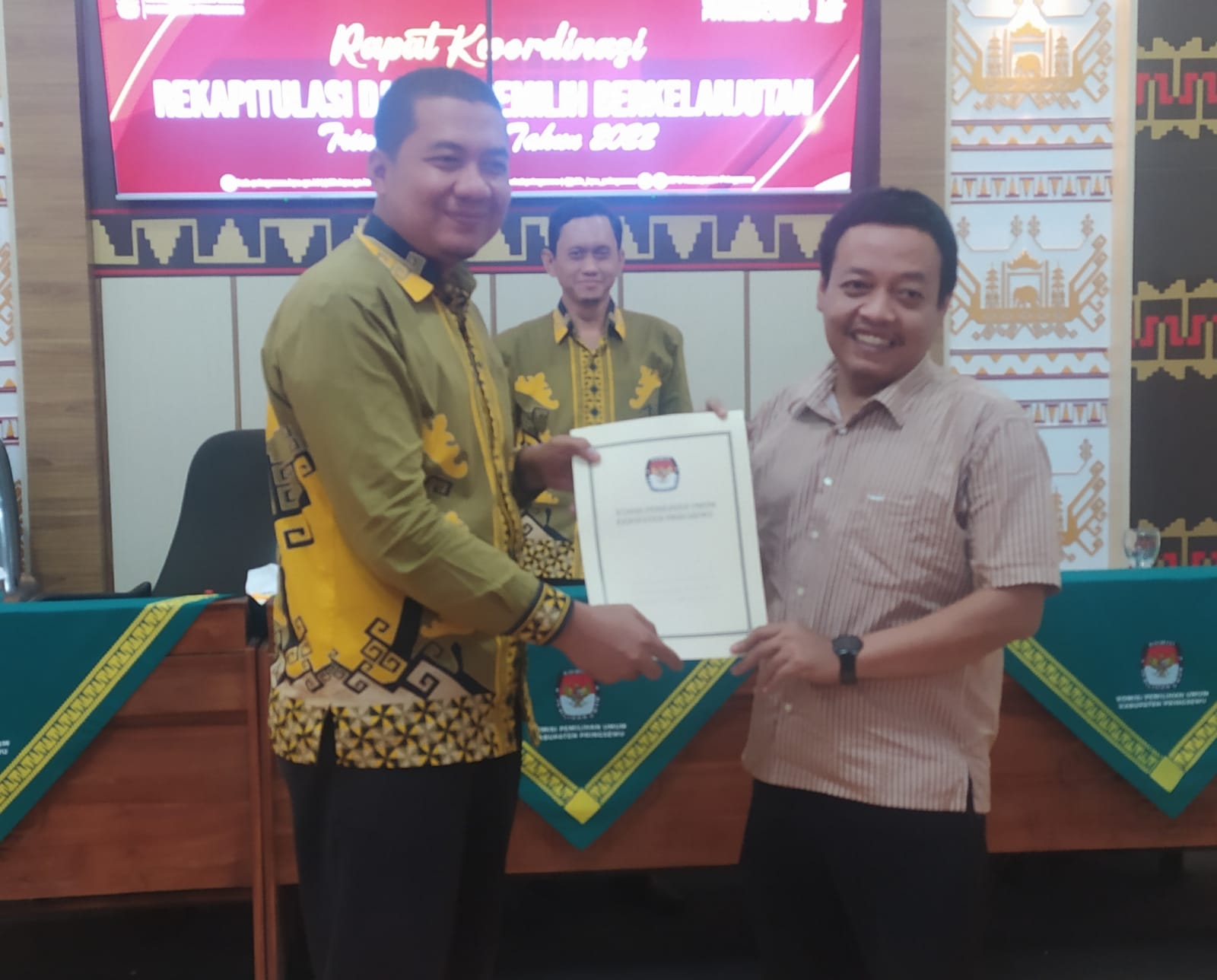 275.009 Pemilih Tercatat di DPB Triwulan III Tahun 2022 Kabupaten Pringsewu