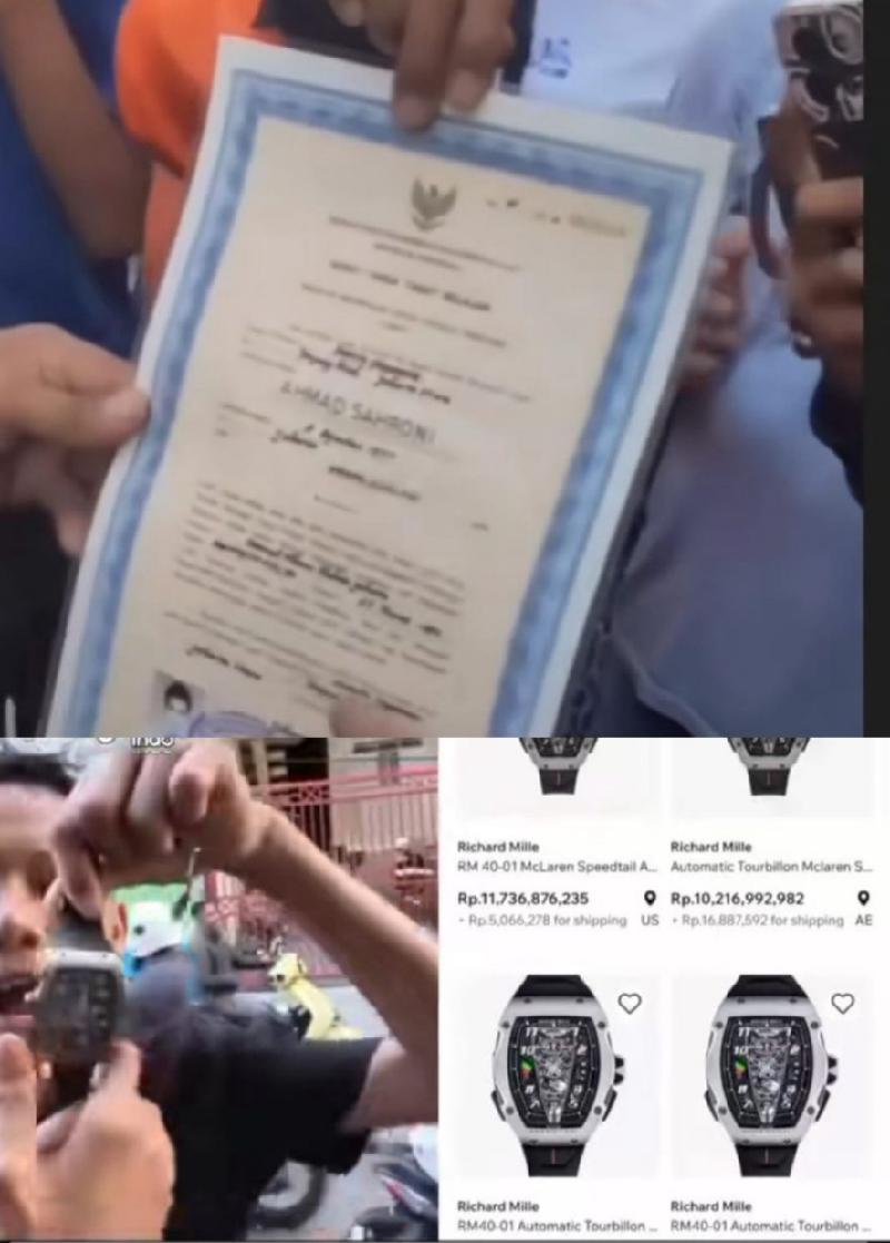Rumah Ahmad Sahroni Dijarah, Jam Tangan Rp11,7 Miliar Hingga Ijazah Hilang