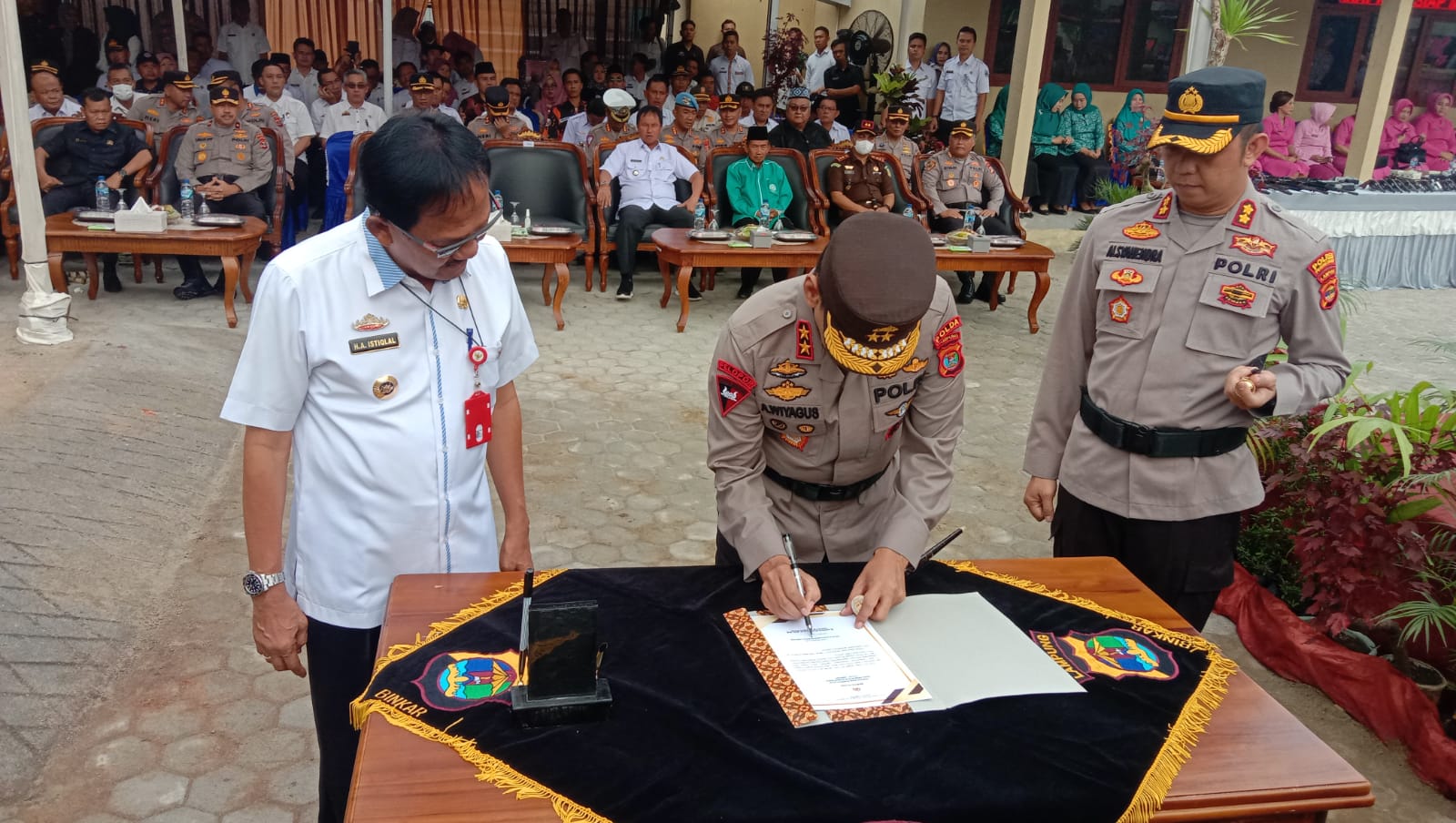 Kapolda Lampung Resmikan Polres Pesisir Barat, Ini Amanatnya