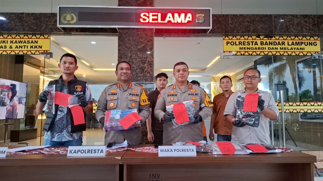 Jual Rokok Curian via Medsos, Pelaku Pembobolan Minimarket Ditangkap