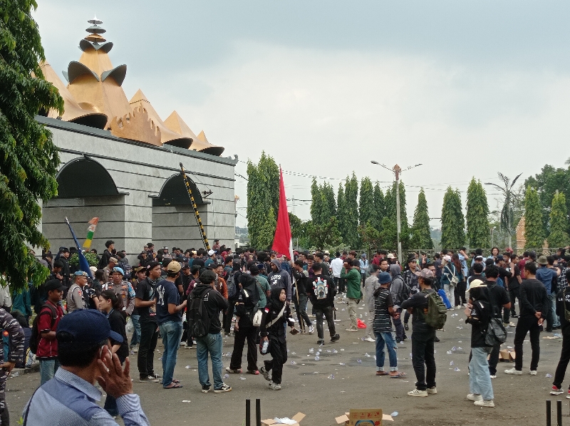 Aksi Damai di Lampung Diwarnai Kehadiran Puluhan Anak, Disdikbud Tanggung Jawab Orang Tua