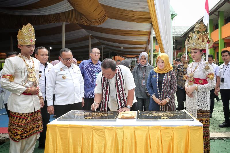 Gubernur Lampung Resmikan Masjid Ar-Rahman SMK Negeri 4 Bandar Lampung,16 SMK Ditetapkan Sebagai BLUD 