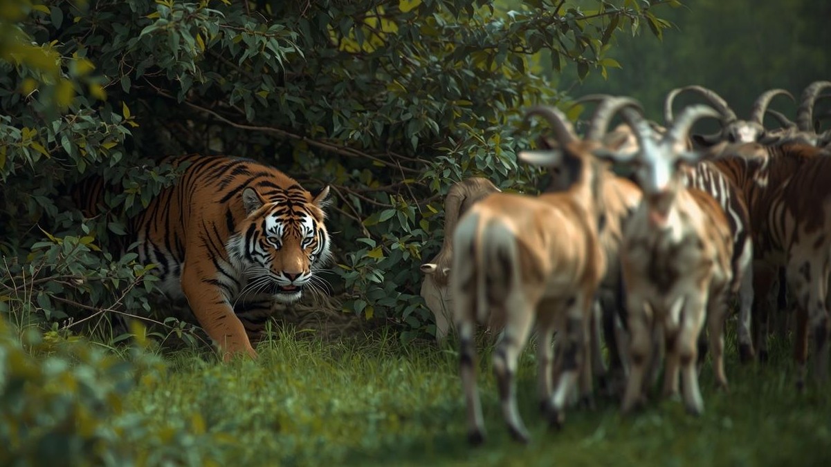 Dua Kambing Warga Sukamulya Diduga Dimangsa Harimau