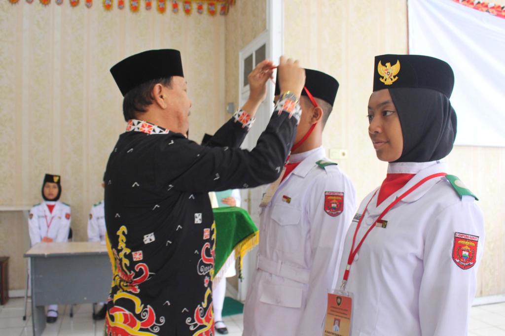 Diklat Pembentukan Paskibraka Tahun 2023 di Lampung Barat Resmi Ditutup