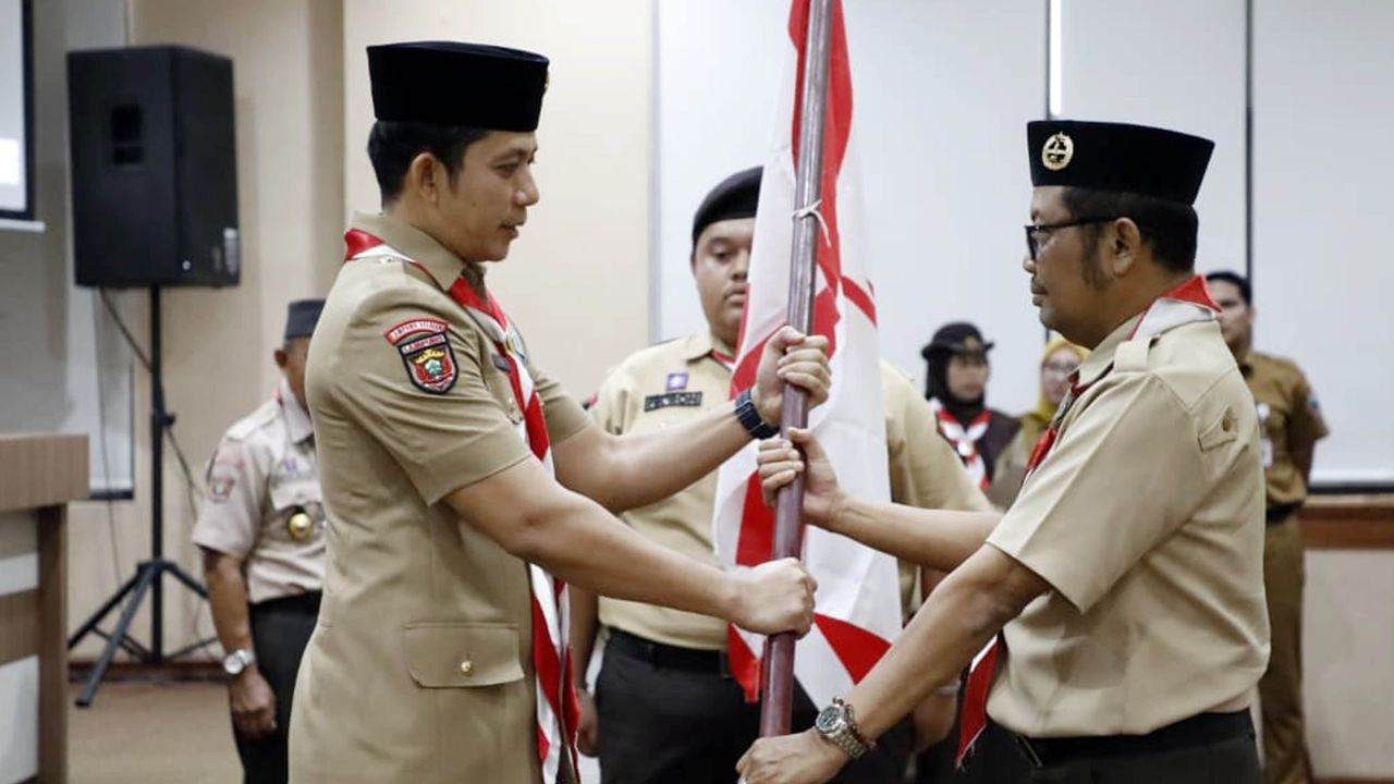 Bupati Egi Lepas Kontingen Pramuka Terbesar Lampung Selatan untuk Jambore Daerah 2025