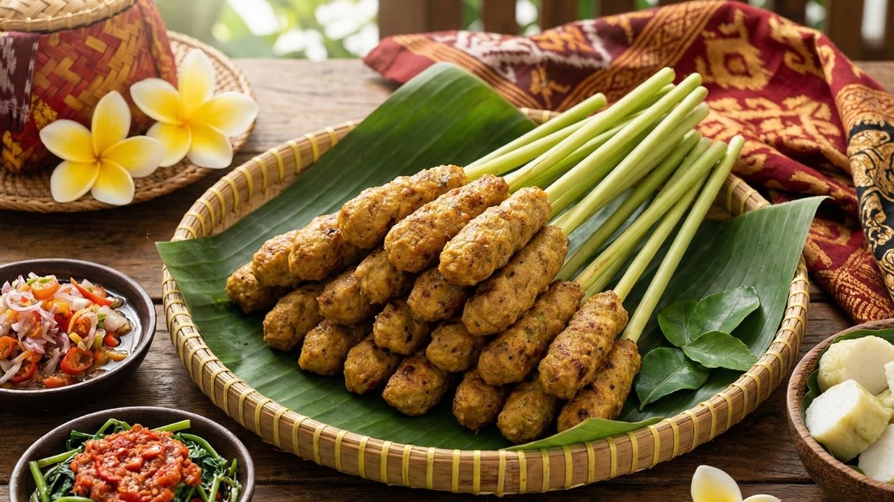 Sate Lilit Bali: Ikon Kuliner Tradisional dengan Cita Rasa Rempah yang Kuat