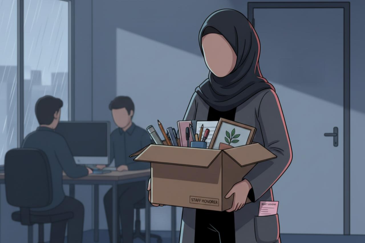 Dipecat Setelah Puluhan Tahun Mengabdi, Seorang Tenaga Honorer Minta Kebijakan Bupati