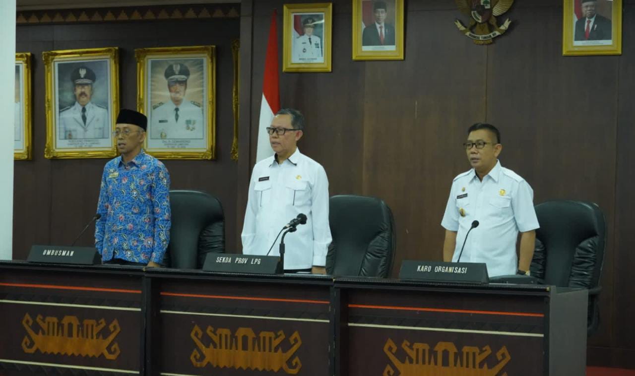 Pemprov Lampung Dorong Peningkatan Kepatuhan Terhadap Standar Pelayanan Publik