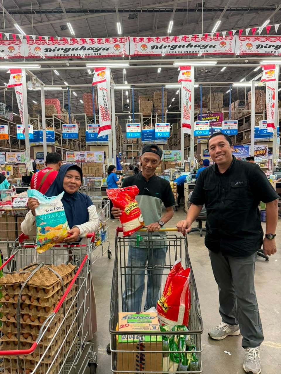 BULOG Lampung Pastikan Stok Beras Aman, Perluas Distribusi Beras Premium ke Retail Modern
