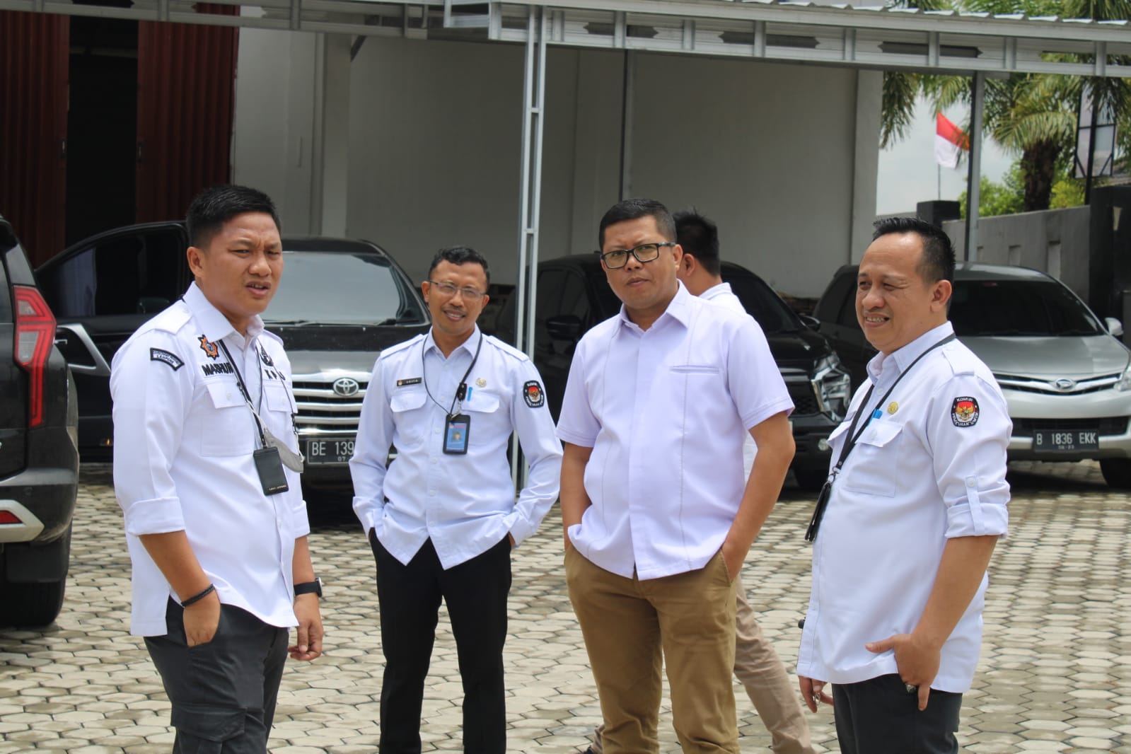 Cek Kesiapan Pemilu, Sekretaris KPU Lampung Berkunjung ke Way Kanan
