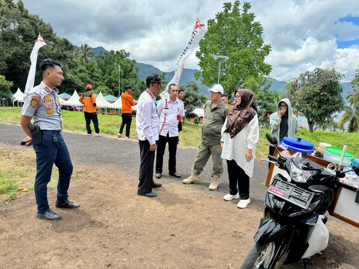 Pj Bupati Lampung Barat Nukman Cek Persiapan Kunjungan Menteri Perdagangan 