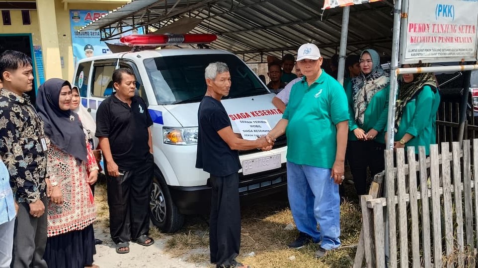 Pekon Tanjung Setia Kini Miliki Mobil Siaga Kesehatan