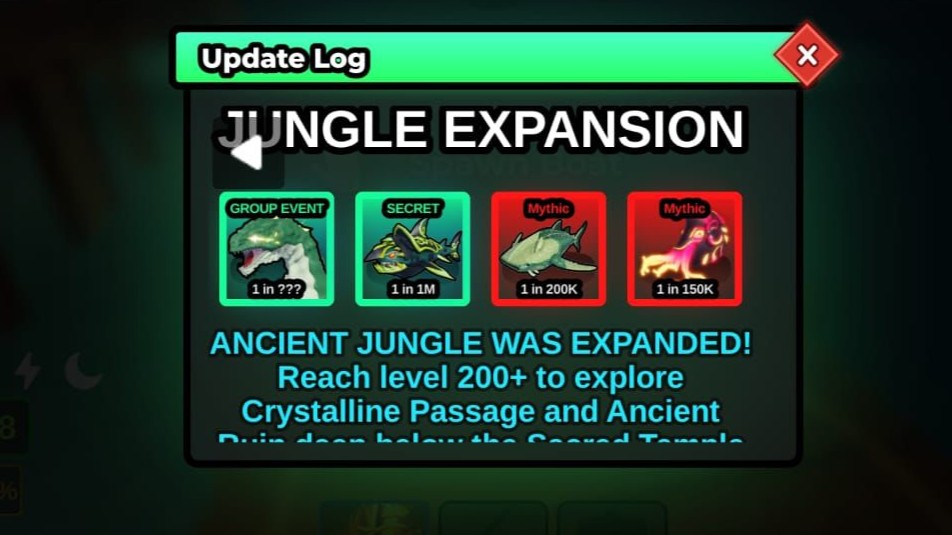 Roblox Fish It Rilis Ancient Jungle Expansion, Tambah 34 Ikan dan Event Rahasia