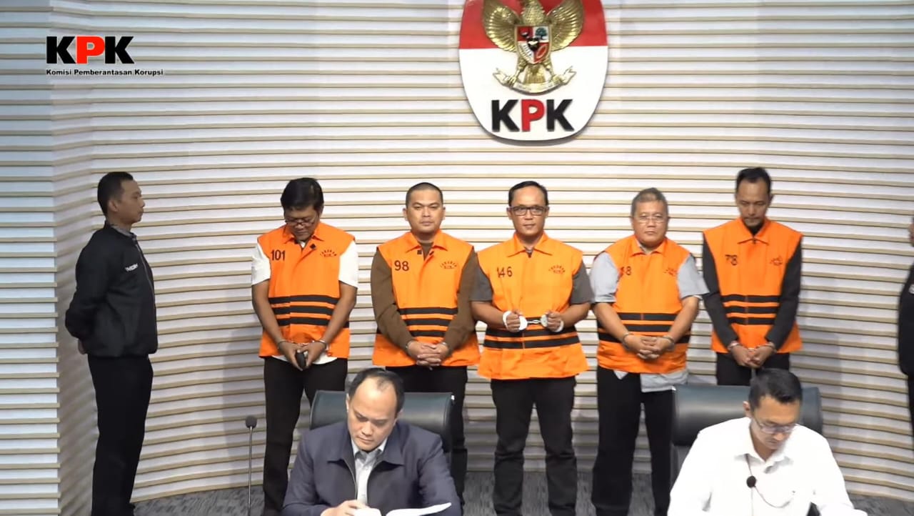 KPK Tetapkan Bupati Lampung Tengah Tersangka Suap Rp5,75 Miliar