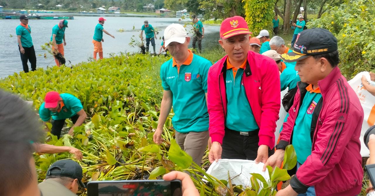 Jaga Kelestarian Lingkungan Danau Ranau, Pemkab Lambar Gandeng PT Japfa 