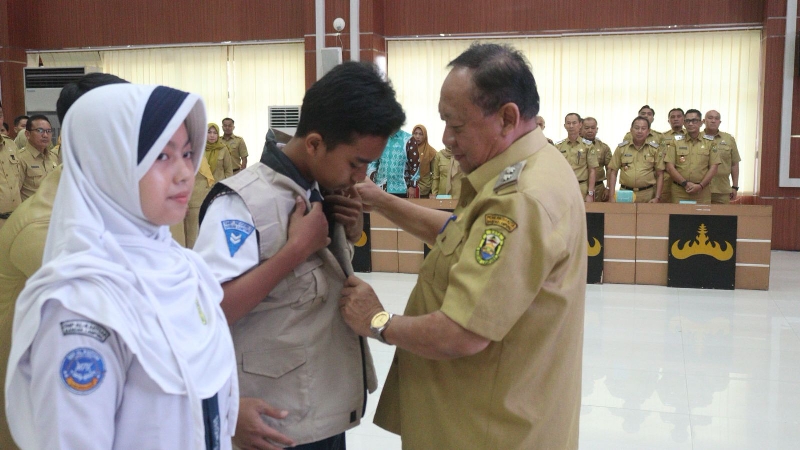 Program Bank Sampah Buka Rekening untuk 4.048 Pelajar SMP di Bandar Lampung