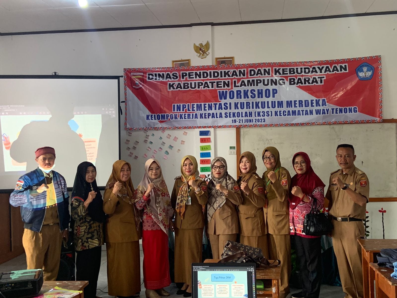 Sukseskan Implementasi Kurikulum Merdeka, Disdikbud Lampung Barat dan K3S Gelar ‘In House Training’ 