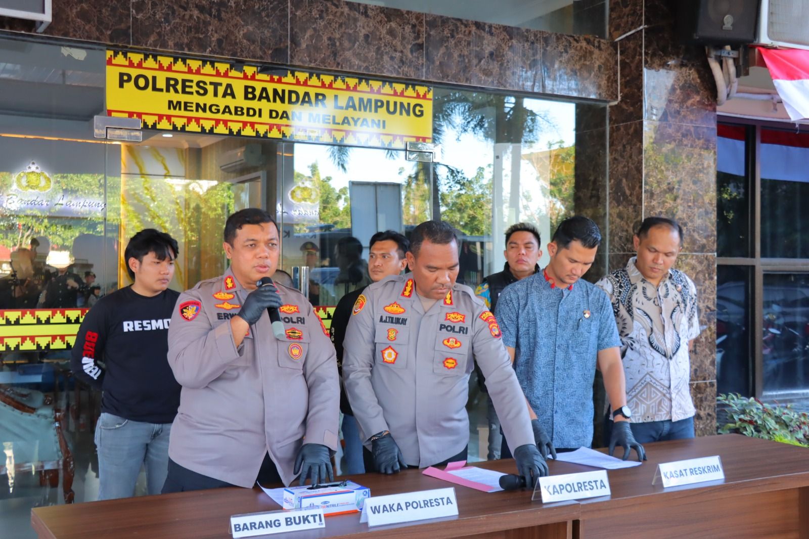 11 Bulan DPO, Polresta Bandar Lampung Amankan Remaja Yang Terlibat Curanmor