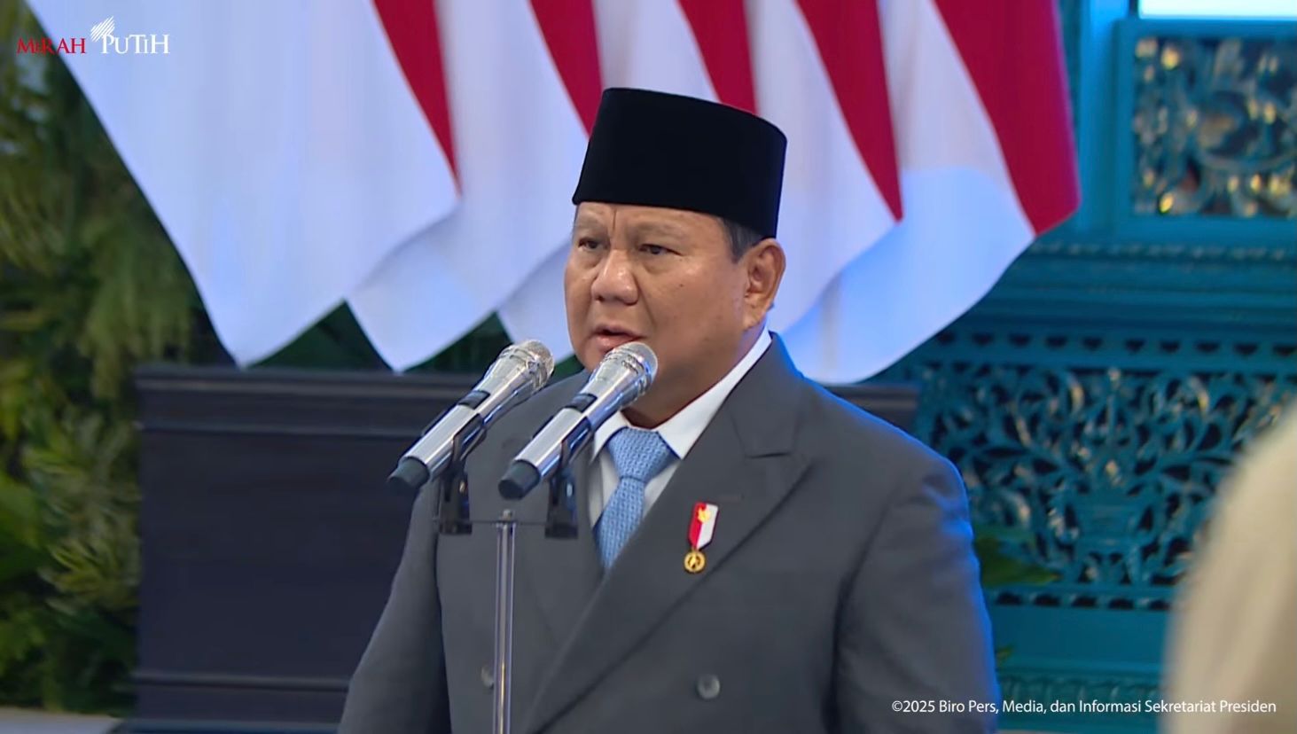 Presiden Prabowo Anugerahkan Gelar Pahlawan Nasional untuk Presiden Soeharto