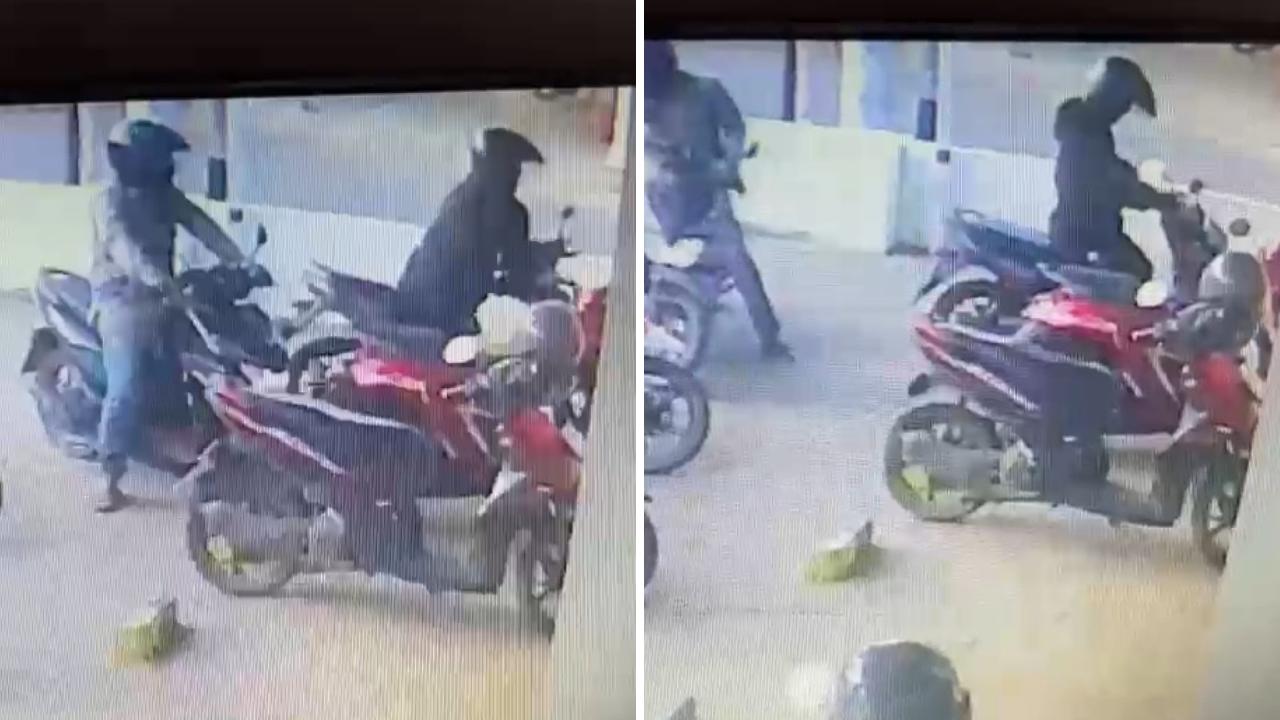 Aksi Curanmor di Lampung Utara Terekam CCTV, Korban Minta Polisi Segera Tangkap Pelaku