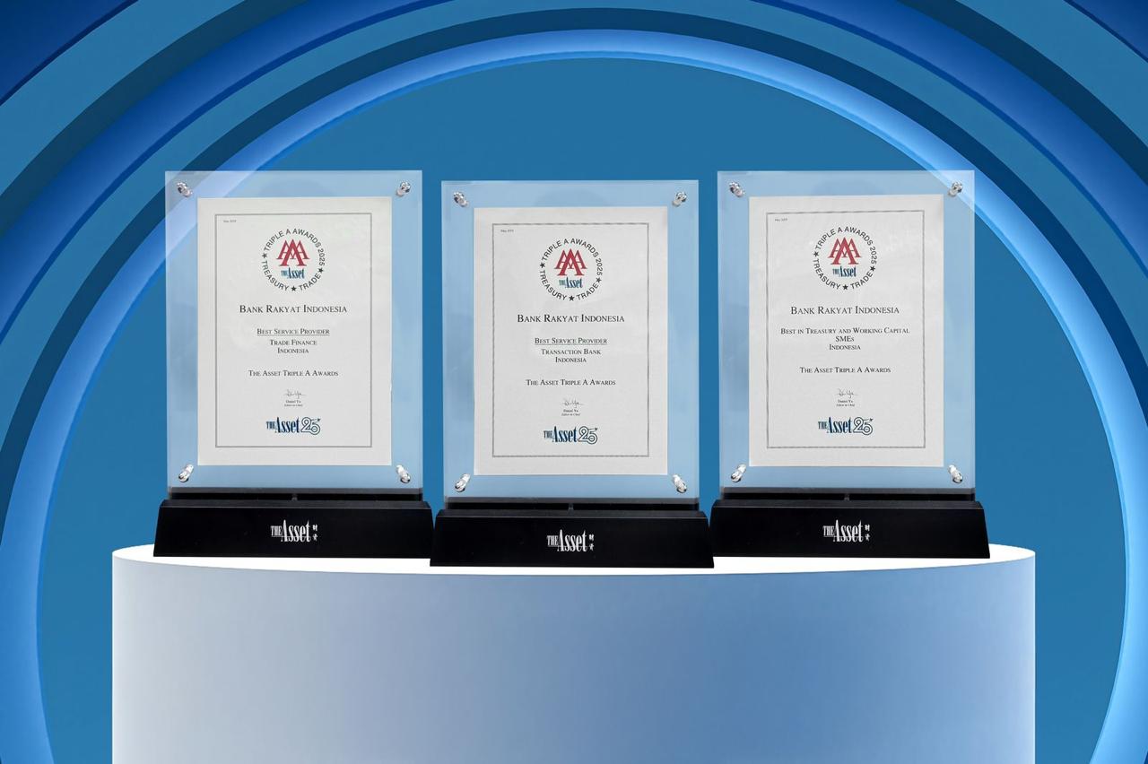 BRI Borong 3 Penghargaan Internasional di The Asset Awards 2025
