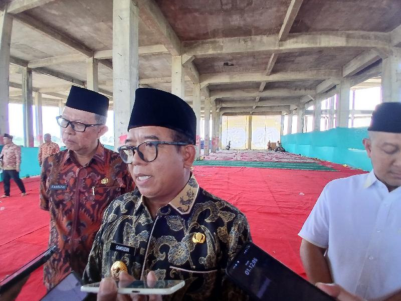 Pj Gubernur Samsudin : Pembangunan Kota Baru Kita Mulai dari Masjid