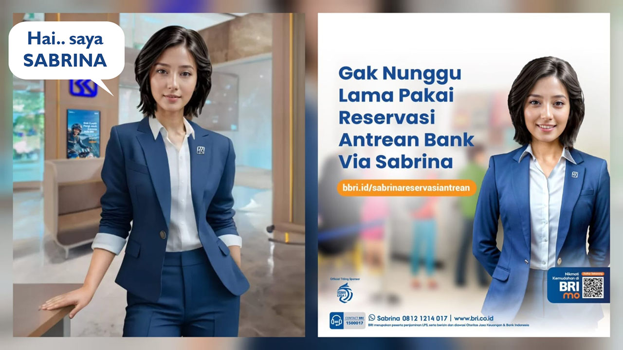 Kenalan Yuk dengan Sabrina, Layanan Reservasi Antrean BRI yang Cepat dan Mudah