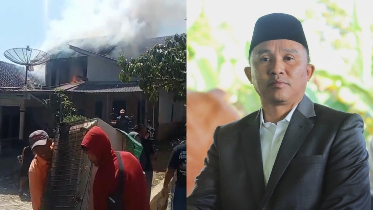 Rumah Warga Margawiwitan II Terbakar, Parosil Sampaikan Duka dan Imbau Warga Waspada