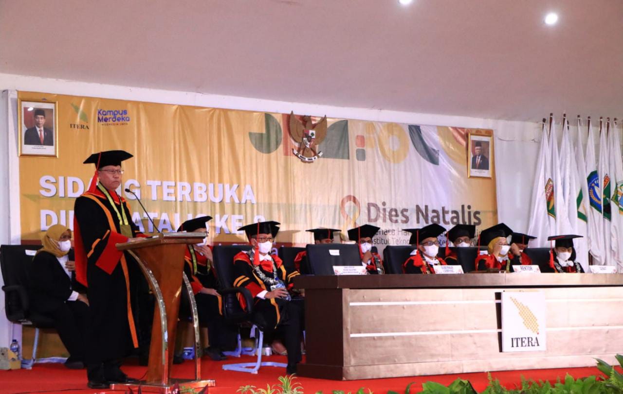 Dies Natalis Ke-8 ITERA, Arinal Harapkan ITERA Jadi Penggerak dan Pelopor Kemajuan di Sumatera