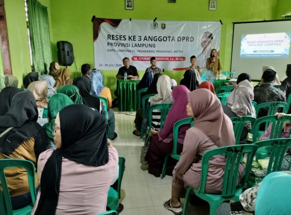 Syukron Serap Aspirasi Dunia Pendidikan Bersama Wali Murid SMP Al Fajar Pringsewu