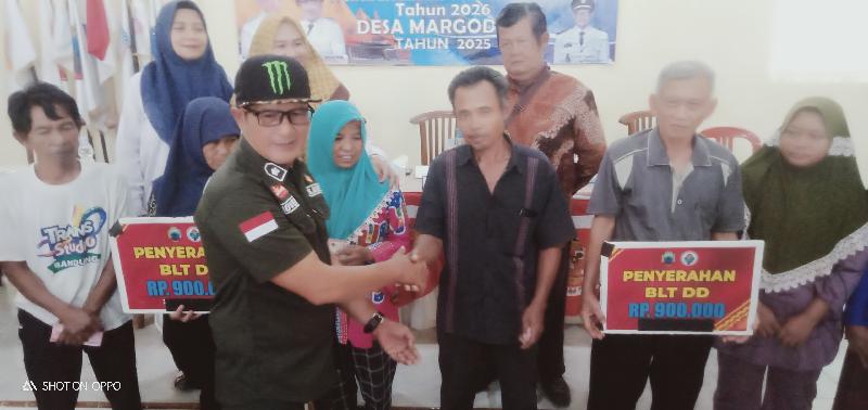 Pemdes Margodadi kembali Realisasikan BLT DD Tahap III Tahun 2025