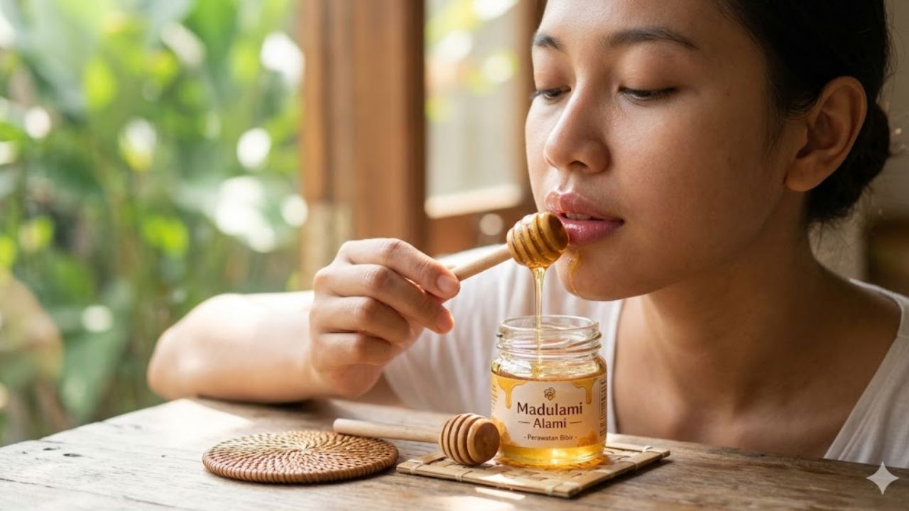 Cara Aman Memerahkan Bibir Secara Alami dengan Madu