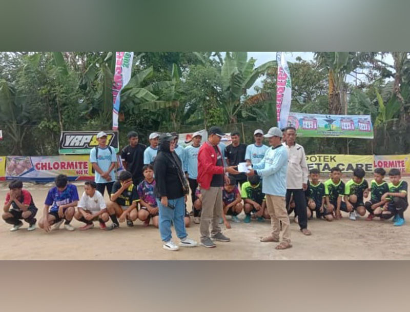 Meriahkan HUT PDIP Ke-50, Aleg Suharlan Gelar Turnamen Futsal