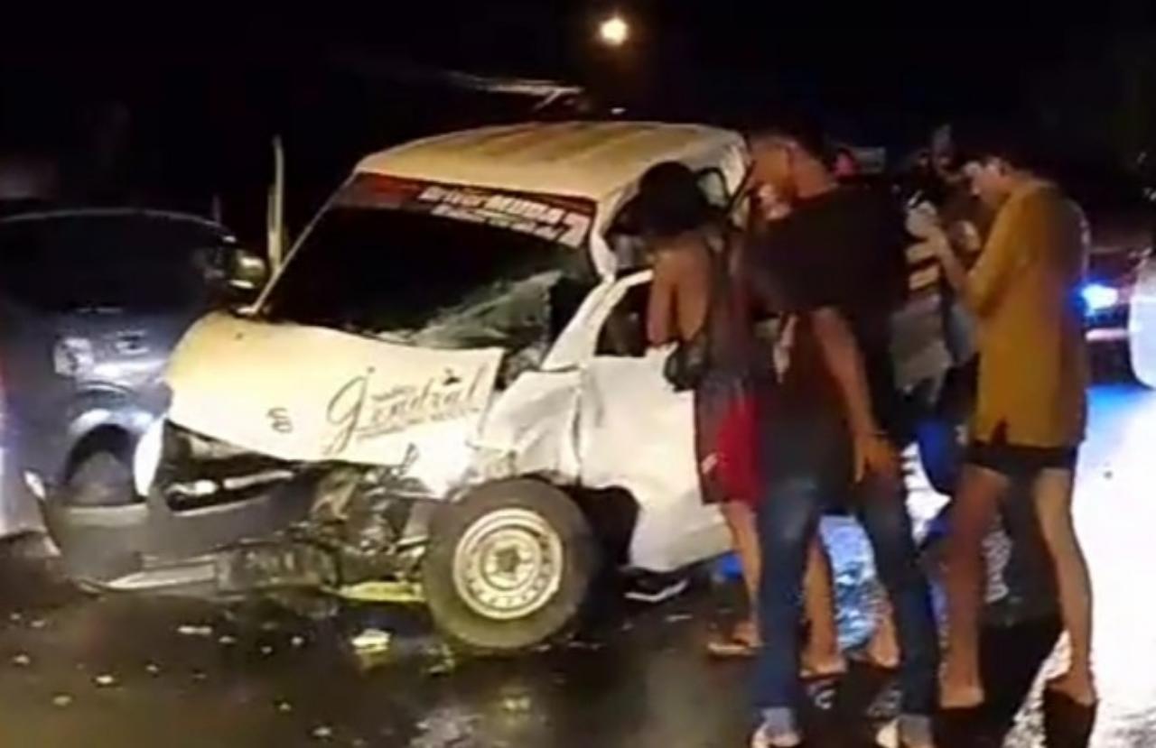 Tiga Kendaraan Terlibat Kecelakaan di Jalan Lintas Sumatera Lampung Utara, Ini Penyebabnya