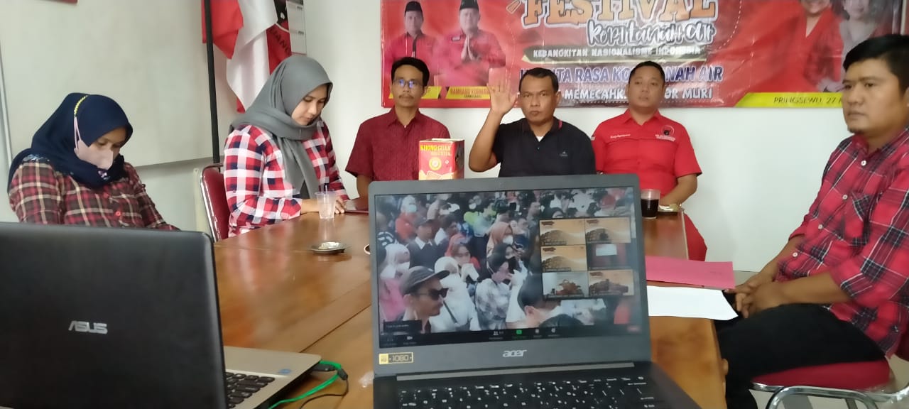 DPC PDIP Pringsewu Ikut Sukseskan Festival Kopi Tanah Air