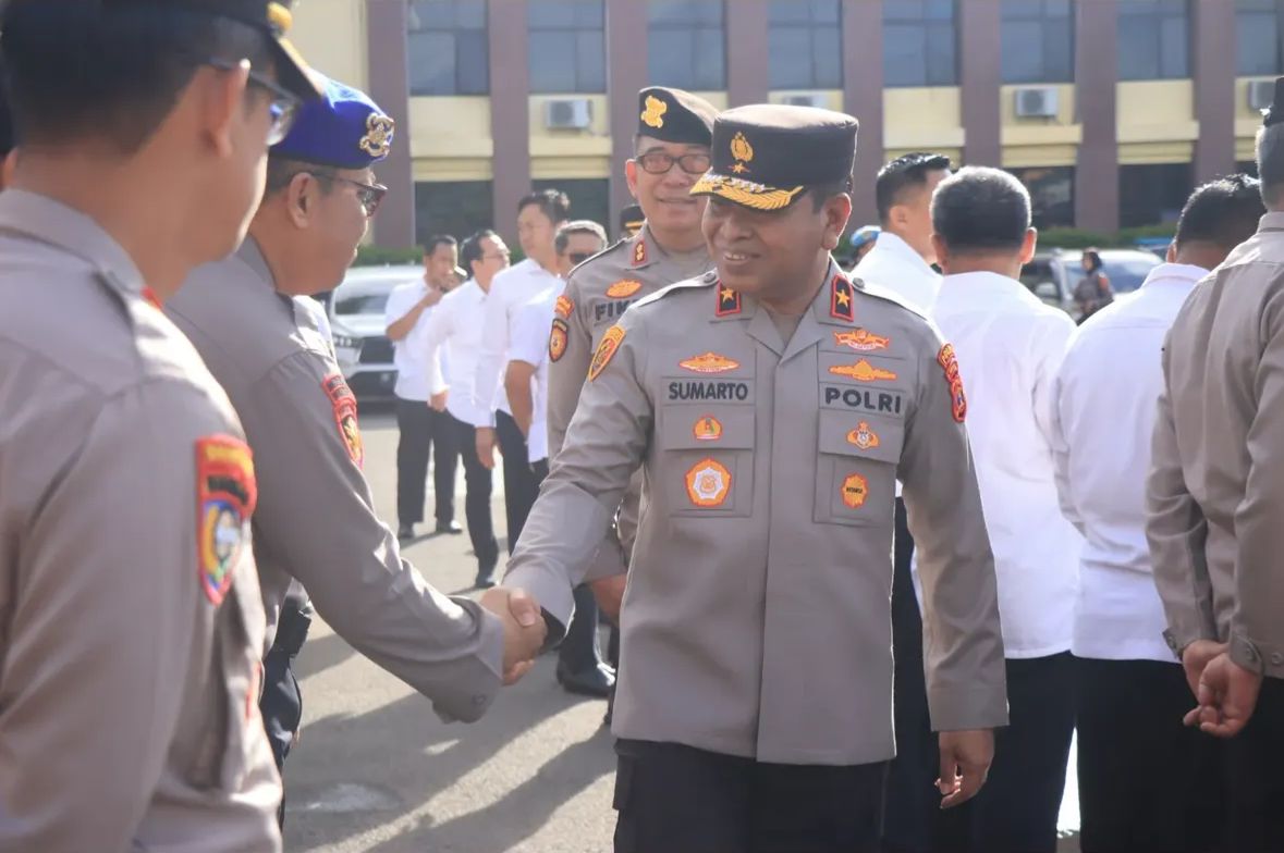 Wakapolda Lampung Pimpin Apel Pagi, Tegaskan Penguatan Disiplin dan Pengawasan Personel