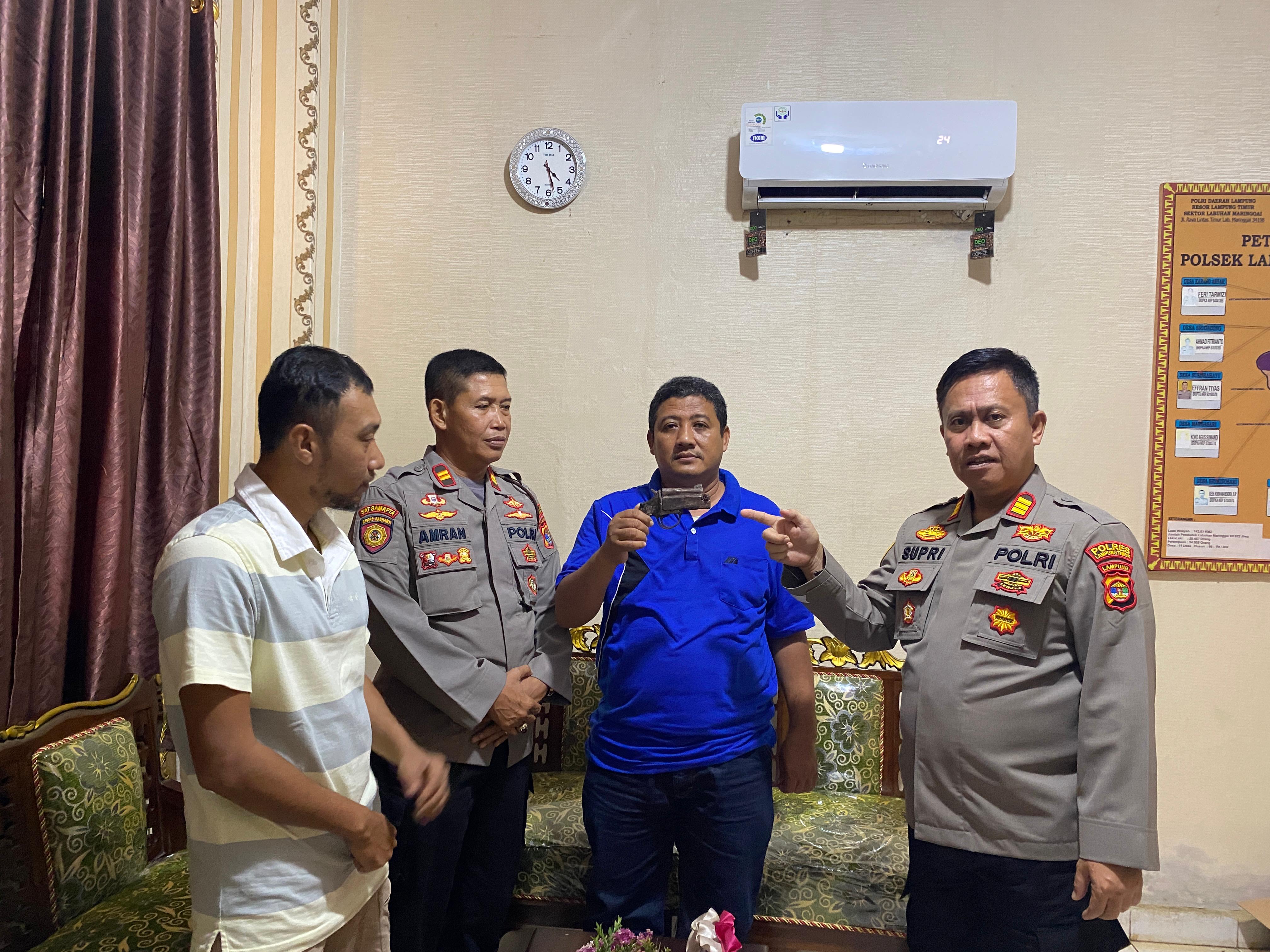 Punya Senpira, Kades di Lampung Timur Ini Serahkan ke Polisi