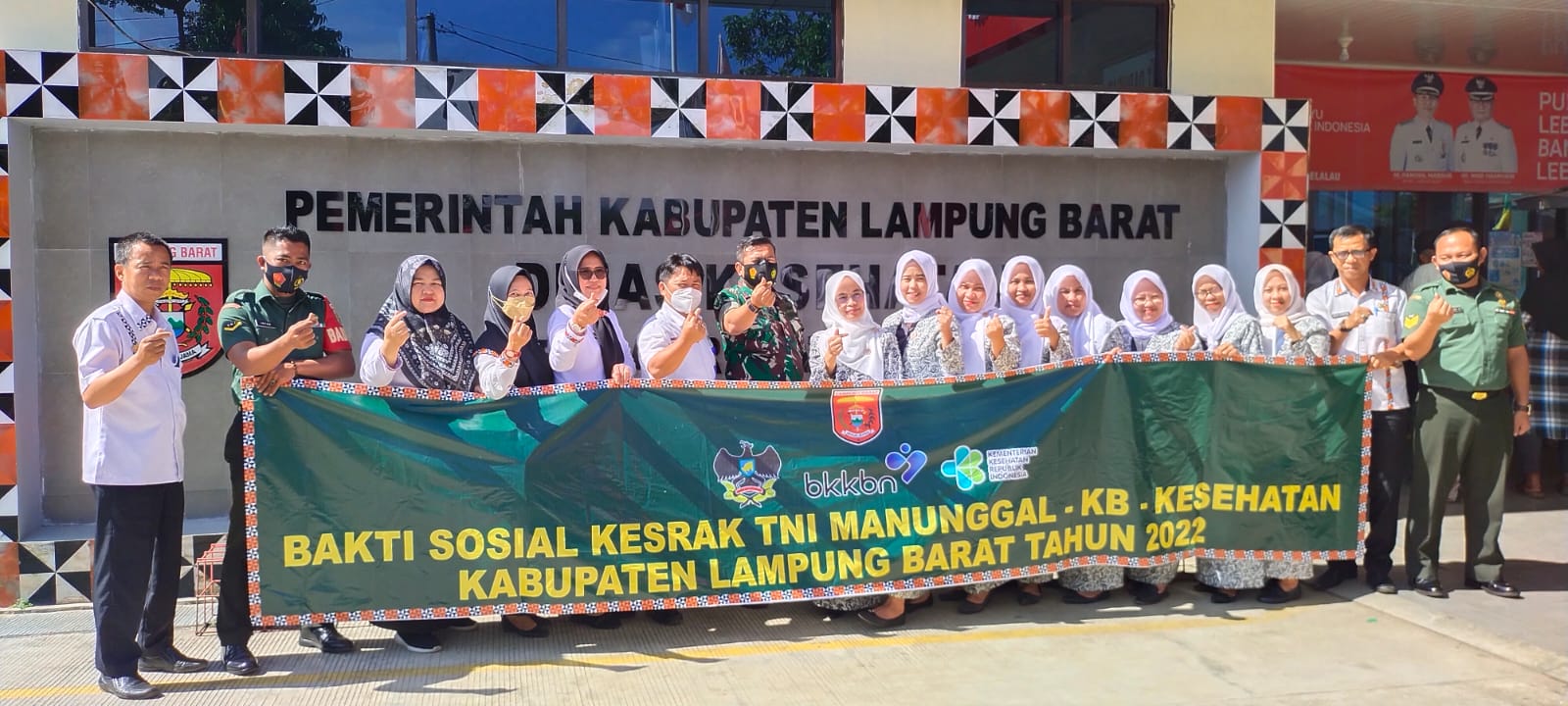 DP2KBP3A Lambar Gelar Kegiatan Kesrak TNI Manunggal, KB-Kesehatan
