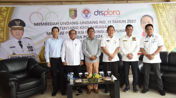 Ketua DPRD Provinsi Lampung Hadiri Diskusi Publik UU No 11 Tahun 2022