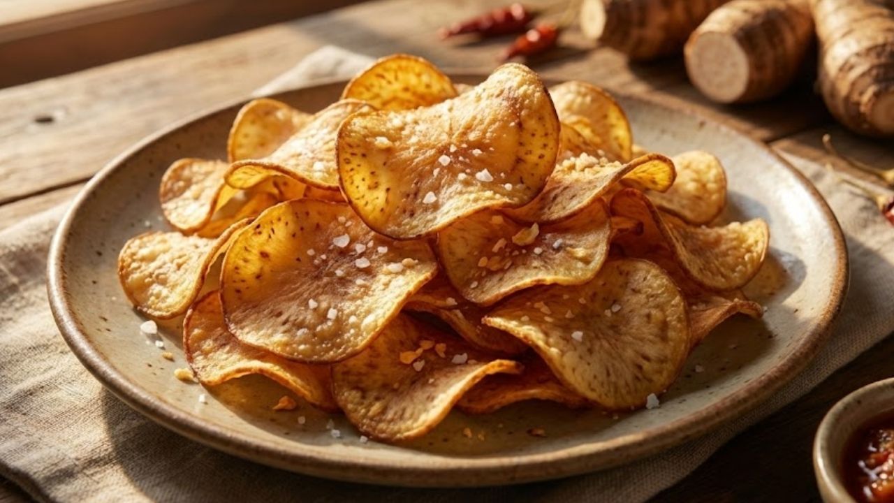 Keripik Bentul: Camilan Tradisional dari Umbi Bentul yang Gurih dan Unik