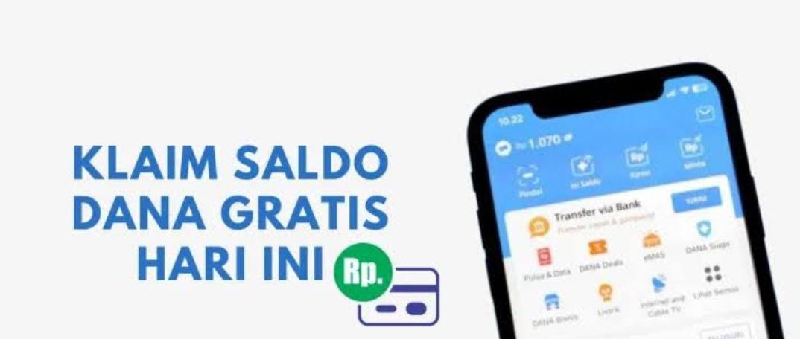 Klaim Saldo Gratis Rp 50.000 dari Link DANA Kaget