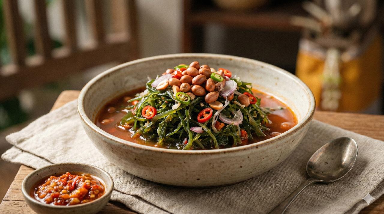 Bulung Buni Kuah Pindang, Kuliner Tradisional Bali yang Segar dan Sarat Makna