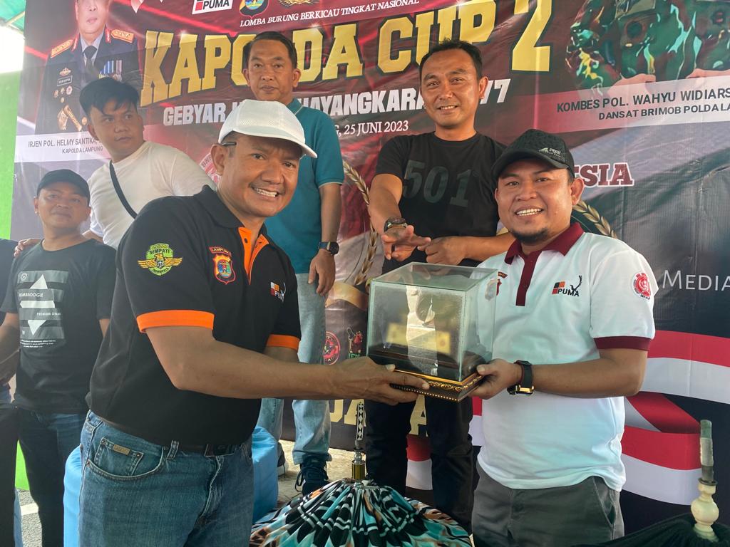 Burung Bang Medi Dapat Juara Pada Gebyar Bhayangkara Kapolda Cup 2