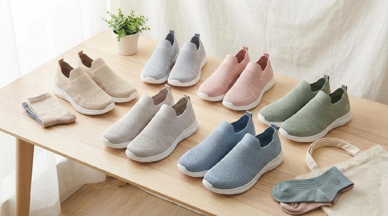 5 Sepatu Slip-On Mirip Skechers Versi Hemat