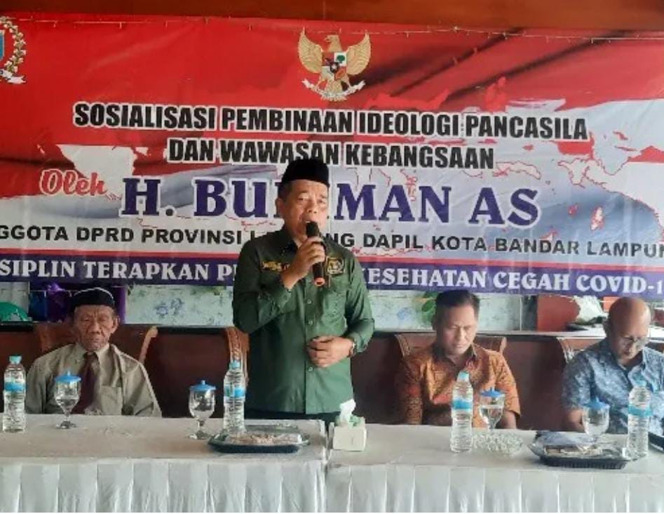 Budiman AS Imbau Warga Labuhan Ratu Tidak Lupakan Sejarah Perjuangan Bangsa