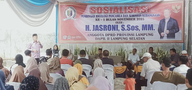 Hj.Jasroni Gelar Sosialisasi IPWK di Kecamatan Jatiagung