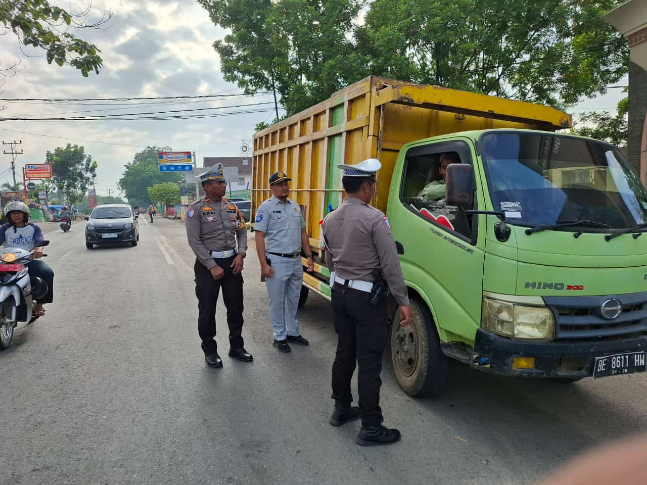 Polres Lampung Utara Tindak 307 Pelanggar dalam Operasi Zebra Krakatau 2024 